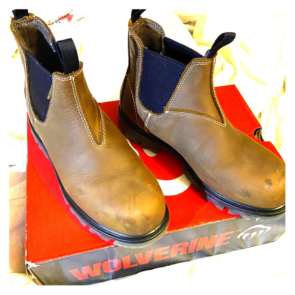 Steal toe wolverine women’s boots